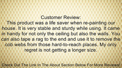 Wooster Brush SR054 Sherlock Extension Pole, 2-4 feet Review