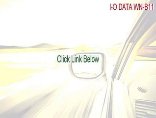 I-O DATA WN-B11/USBSL Wireless LAN Adapter Serial - io data wn-b11/pcm [2015]