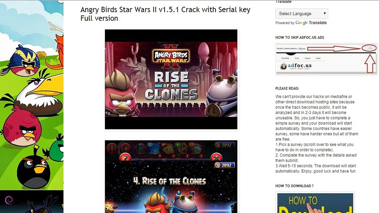 Angry Birds Star Wars II v1.5.1 Crack with Serial key Full version