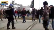 Manifestation à Nantes: la police réplique avec des canons à eau