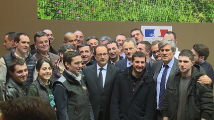 Signature de la reconnaissance des premiers GIEE en présence de François Hollande