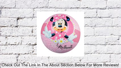 Franklin Sports Disney Minnie Mouse 8.5" Rubber Playground Ball Review