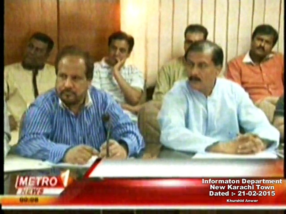 DMC Central Metro One Baldiyati Khabren( Clean&green MNA,MPA IJLAS ) 21-02-2015