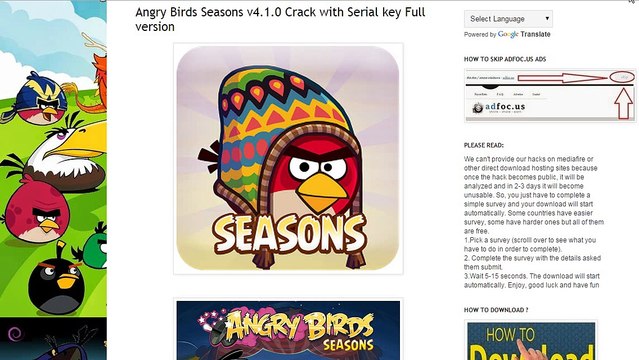 Angry Birds Seasons v4.1.0 Crack with Serial key Full version