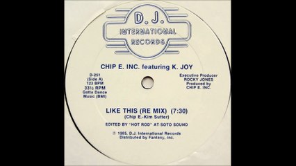Chip E - Like This (1985)