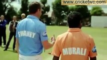 Muttiah Muralitharan vs Gramme Swann Coin Challange