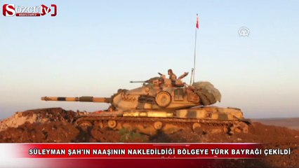 Süleyman Şah Türbesinde tahliye operasyonu