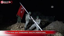 Operasyonda Türk Bayrağı indirilmeden diğeri göndere çekildi