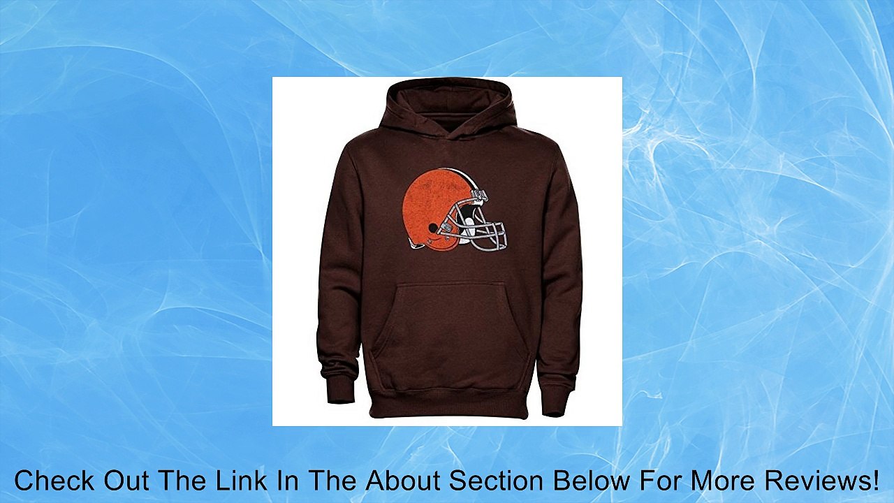 Cleveland Browns Youth Distressed Team Logo Pullover Hoody Review