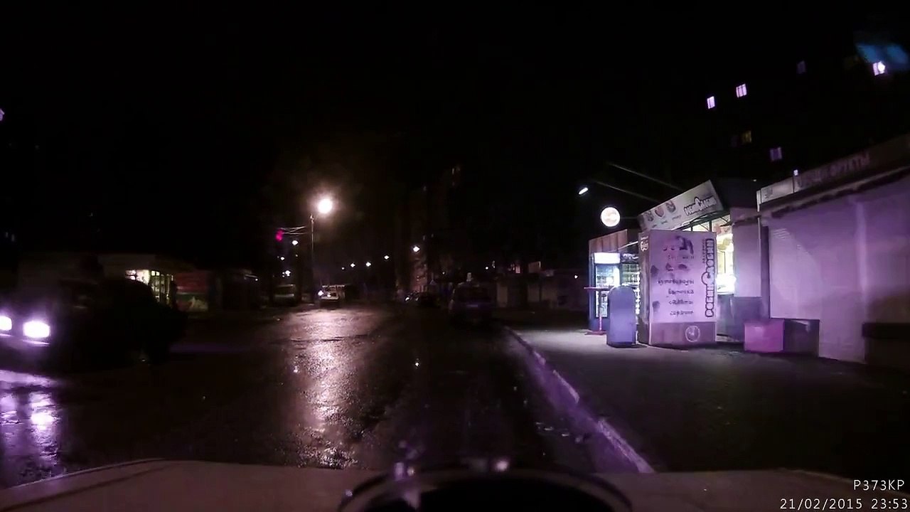 Летчики в городе - ДТП в Воронеже 21.02.2015