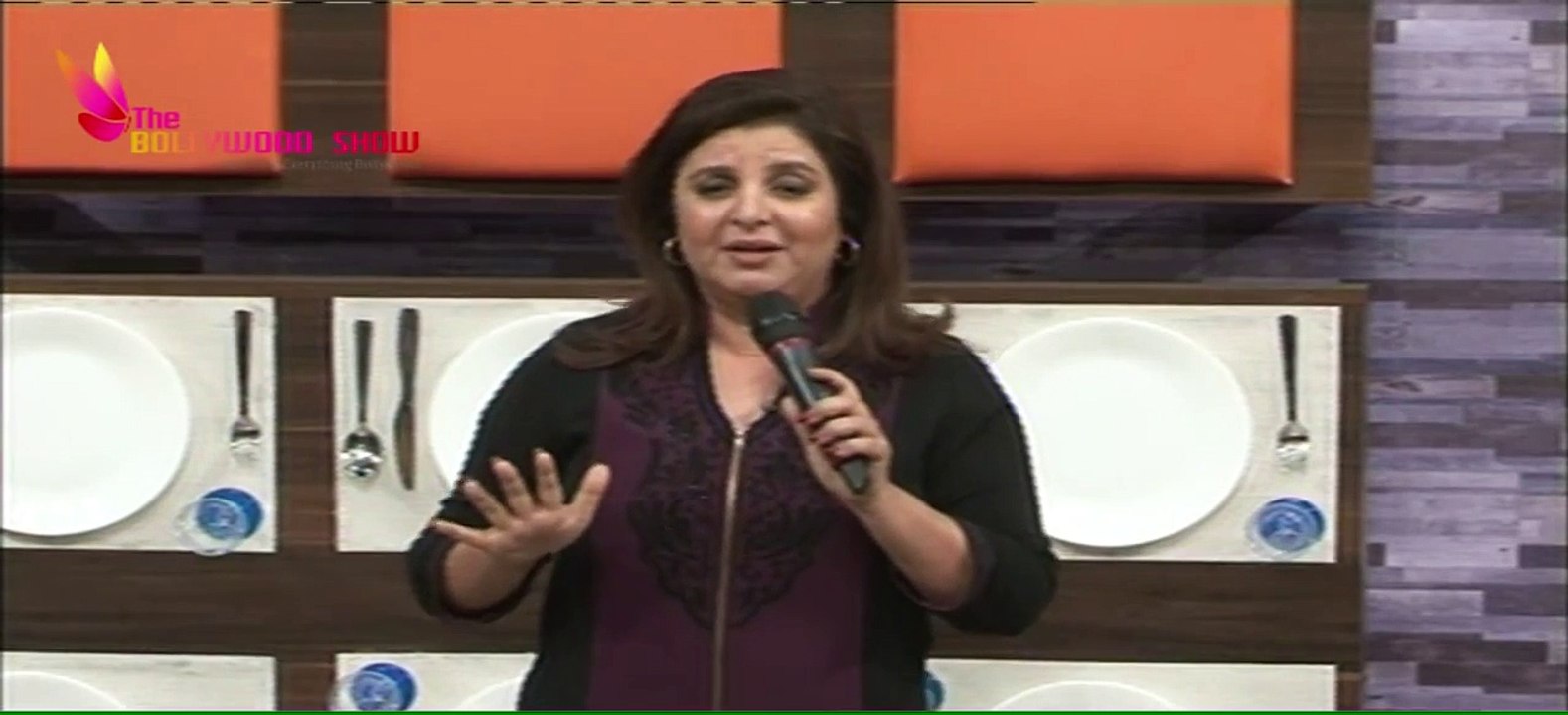 After movies Farah steps into cookery show - Farah Ki Daawat