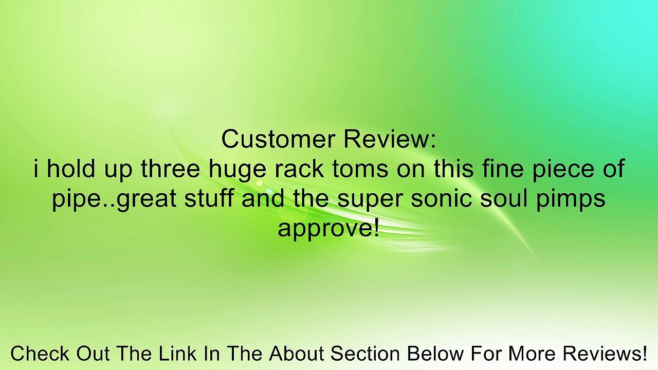 Gibraltar SC-GPR30C 30 Inch Curved Rack Tube Review