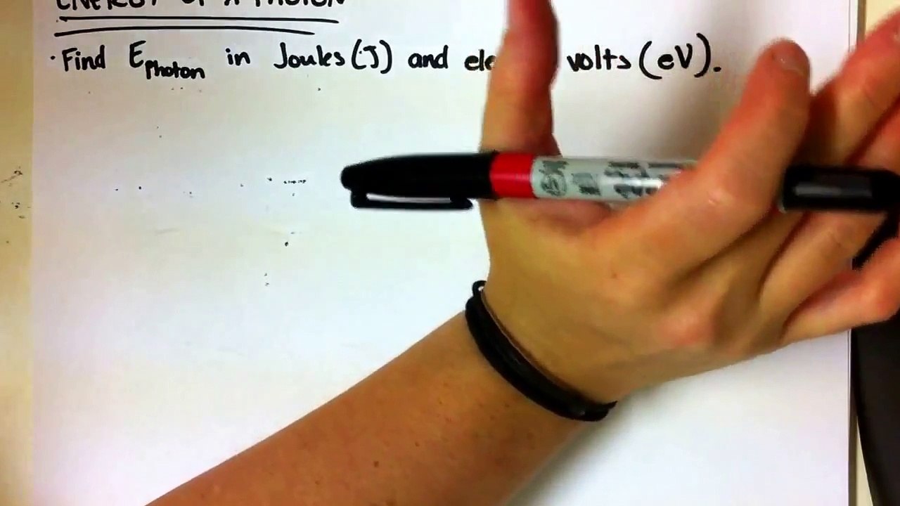 Converting Joules to ElectronVolts explained