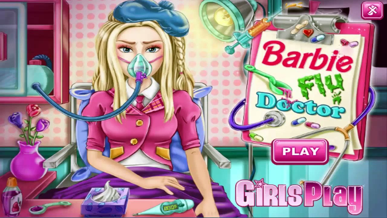 ▐ ╠╣Đ▐► Jeu de Barbie - Barbie jeu grippe médecin - Jeux gratuits en ligne