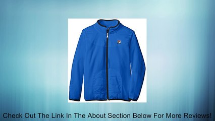 Fila Big Boys' Classic Hybrid Fleece Jacket, Prince Blue, 8 Review
