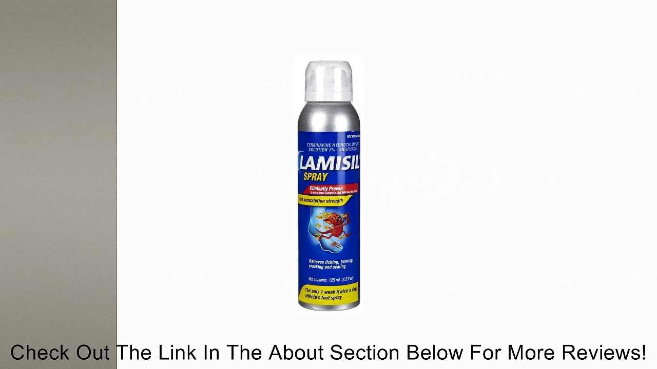 Lamisil Continuous Spray Athlete's Foot, 4.2 oz. Review