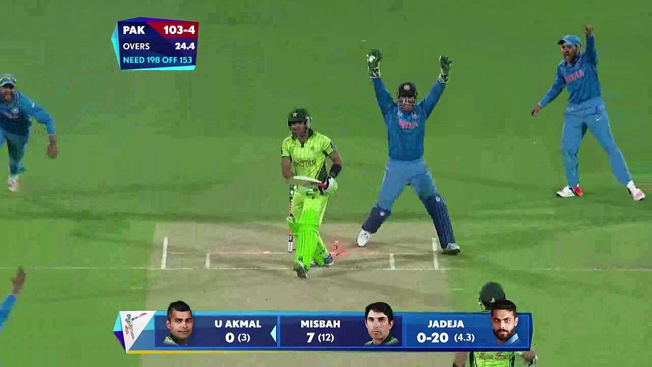 3rd umpire give Umar akmal wrong out