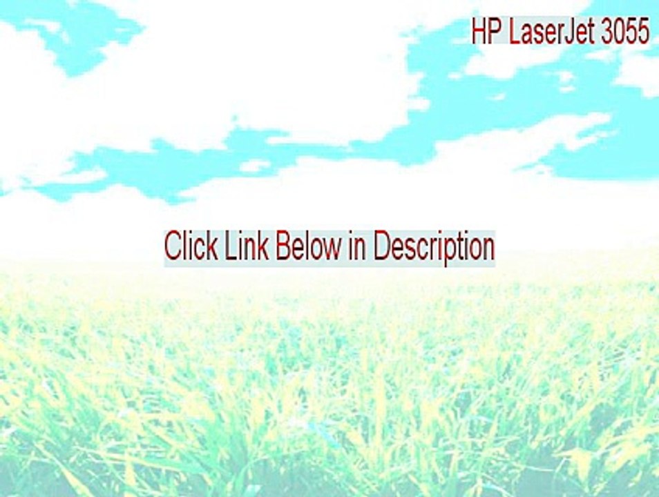 HP LaserJet 3055 Crack (hp laserjet 3055 wireless)