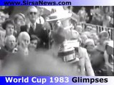 World Cup 1983 Glimpses Kapil Dev Mohinder Amarnath India Vs West Indies