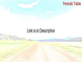 Periodic Table Download Free - Legit Download [2015]