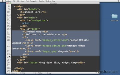 097- Creating and styling the first page