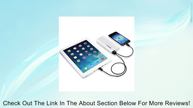 ALLPOWERS� 3nd Gen Fast Charging 3.5A Output Portable 15600mAh Power Bank External Battery Charger Powered Backup Pack with Fast Charging Technology for Mobile Phone, iPhone, iPad, Samsung, HTC, Motorola, Sony Ericsson, Nokia, LG, BlackBerry, iPod, MP3, M