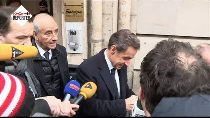 Interrogé sur les difficultés de l'UMP, Nicolas Sarkozy explique : "il faut qu'on fasse avec ce qu'on a"