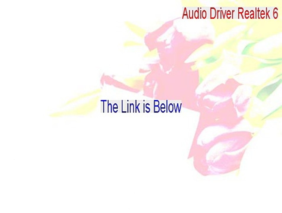 Audio Driver Realtek 6.0.1.5413.zip Free Download - realtek audio driver 64 bit windows 8