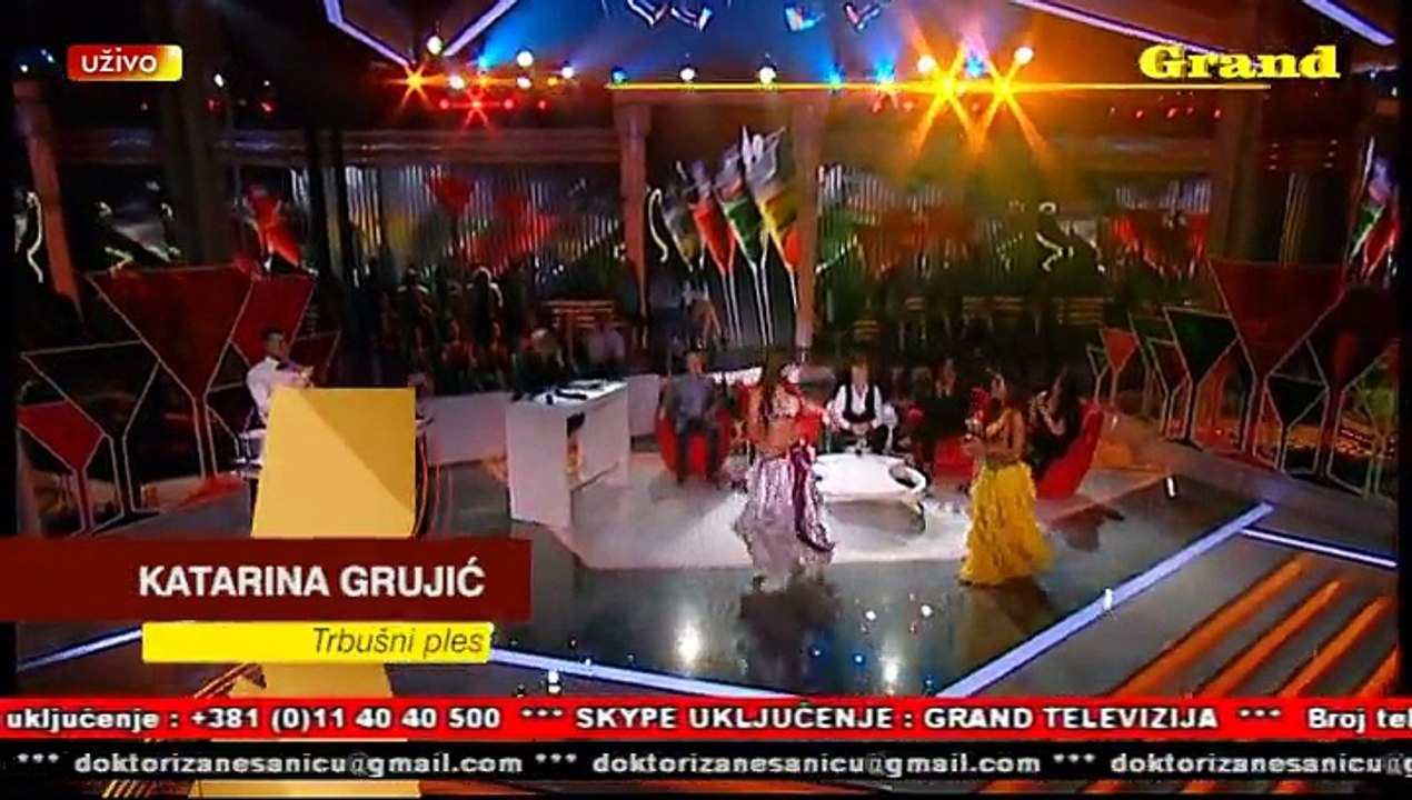 Katarina Grujic - Trbusni ples - Grand Koktel - (TV Grand 2014)