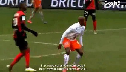 Berigaud K Goal Guingamp 0 - 2 Montpellier Ligue 1 22-2-2015