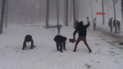 Ordu?da Kartpostallık Kar Görüntüleri