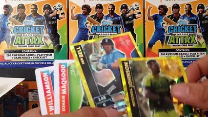 YOUTUBE PREMIERE CRICKET ATTAX 2015 WORLD CUP CARRY BOX