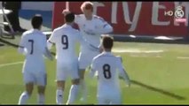 Martin Odegaard First Goal for Real Madrid Castilla vs. Barakaldo
