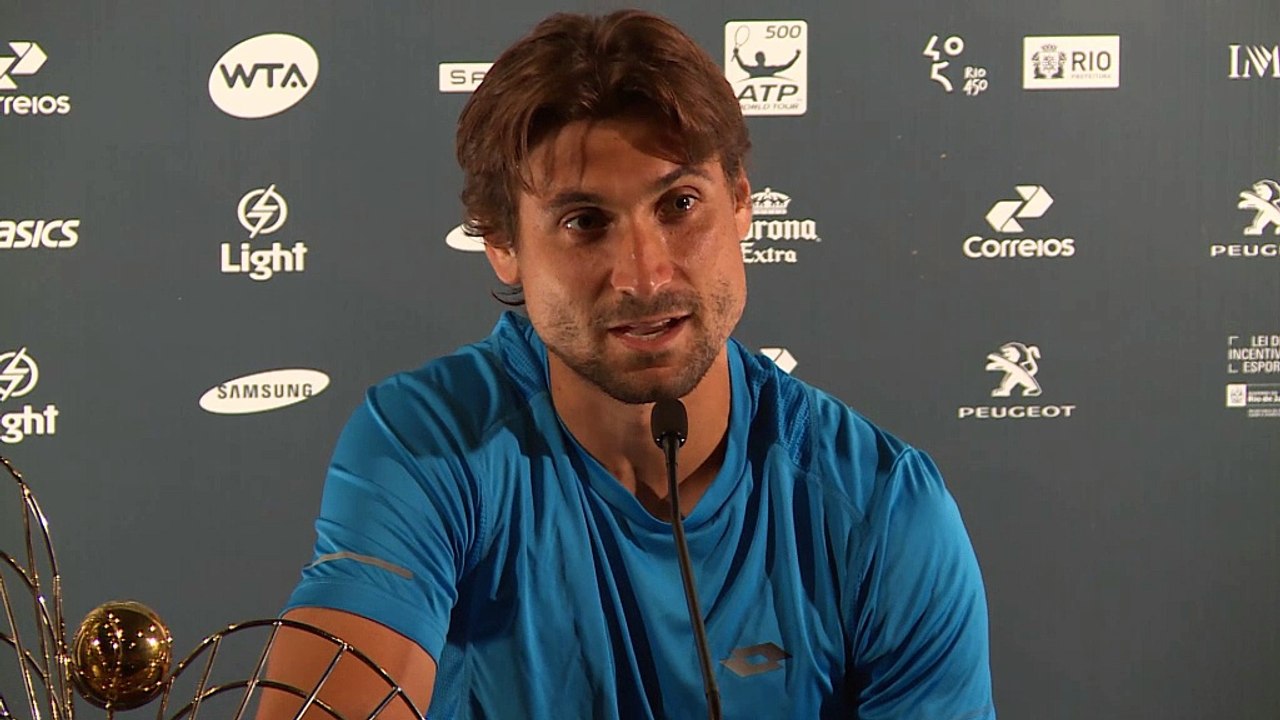 Ferrer cieszy się z wygranej w Rio