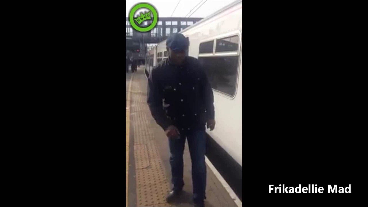 West Ham Fans Allow a Black Man Onto a Train