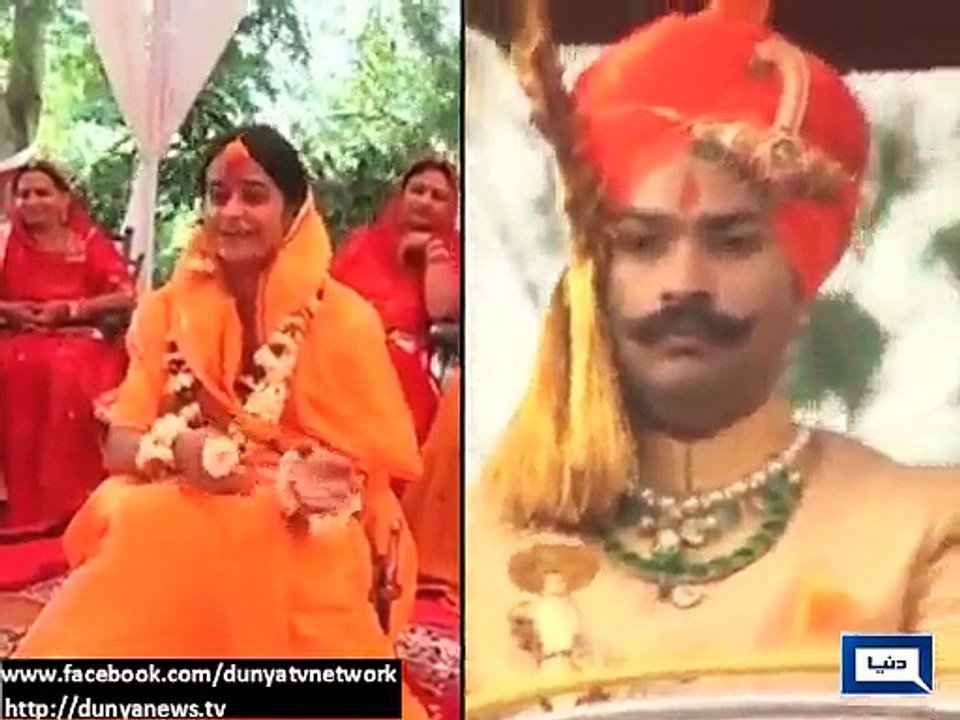 Royal Wedding in Jaipur, Pakistani Boy ties Knot with an Indian Girl