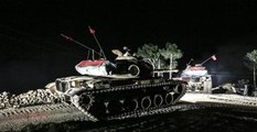 Türk Tanklarının Kobani'den Geçiş Anı