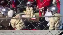 F 1 - Premières images du crash de Fernando Alonso à Barcelone