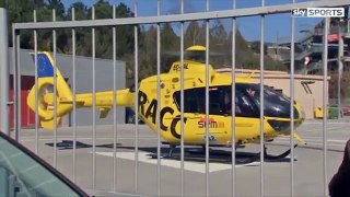 Fernando Alonso is conscious after being airlifted to hospital - F1 Barcelona Test 2015