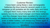 Tenergy 4 pcs Premium C Size 5000mAh High Capacity High Rate NiMH Rechargeable Batteries Review