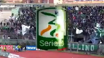 Livorno - Avellino 0-1. Marcello Trotta GOAL. Serie B 21_02_2015‬