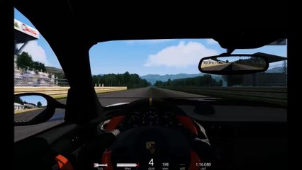 Porsche 911 (997) GT2 RS, Hilltop Club Circuit, Onboard, Assetto Corsa, HD