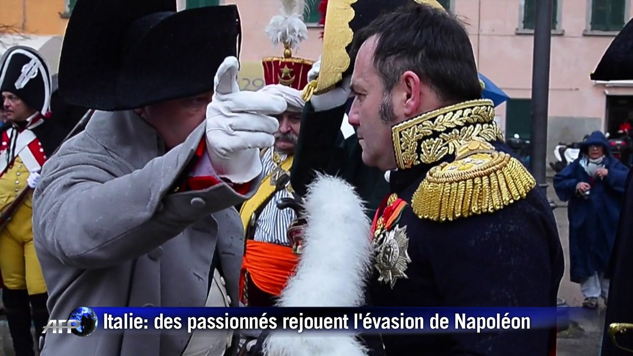 Des passionnés d'histoire rejouent l'évasion de Napoléon