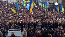 Kiev recuerda a las víctimas de la revolución del Maidán en la Marcha de la Dignidad