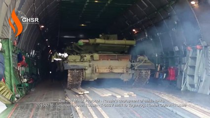 The 2nd Minsk Protocol - Russia's deployment of battle tanks - 201502
