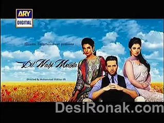 Dil Nahi Manta - Episode 15 - 21st February 2015 Part 1