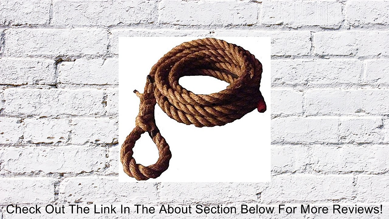 Rope Fit 1.5" Manila Gym Climbing Rope Review