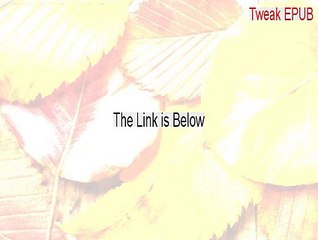 Tweak EPUB Full Download (Instant Download 2015)