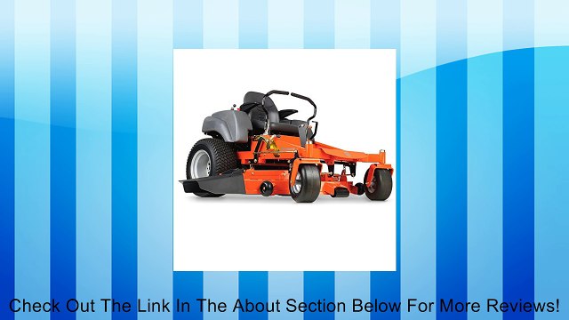 Husqvarna MZ52 25HP Kohler Endurance Zero Turn Lawn Mower ZT3100 Review