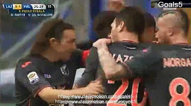 Lazio 2 - 1 Palermo All Goals and Highlights Serie A 22-2-2015
